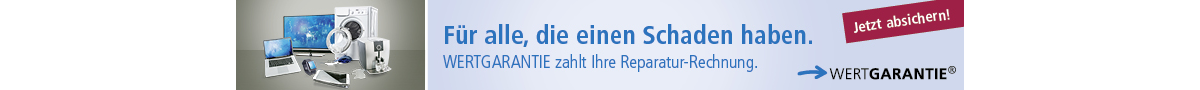 Werbebanner Wertgarantie